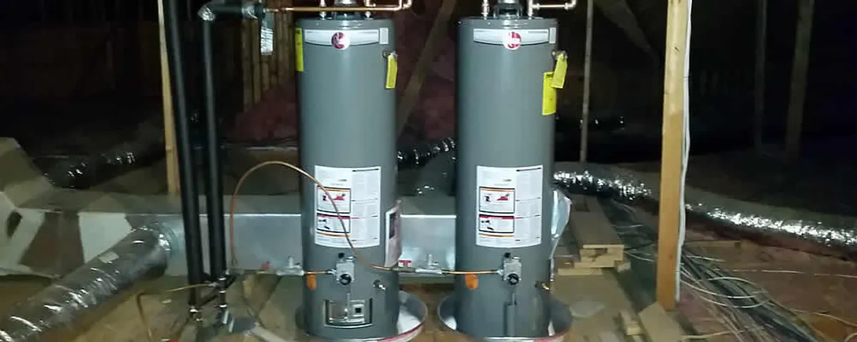 Tankless water heater installation for home hot water in Marietta, GA